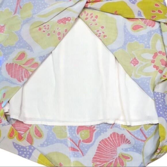 ModCloth Whole Lotta Loveliness Floral Faux Wrap Skirt Size Small - Picture 7 of 12